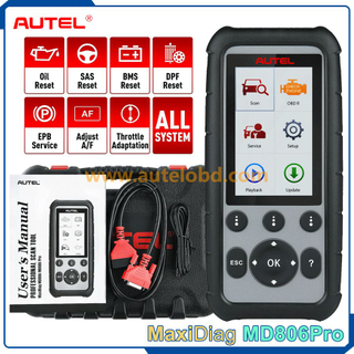 Autel MaxiDiag MD806 Pro OBD2 Car Code Reader Auto Scanner All System Diagnostic Tool Upgraded Version of MD808