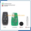 AUTEL Auto Parts Maxiim Ikey Standard Style IKEYAT005CL 5 Buttons Universal Smart Control Key Blank 