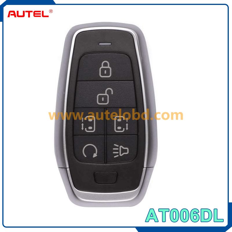 AUTEL Razor Maxiim Ikey Premium IKEYAT006DL Independent Smart Car Remote Control Key Blank 6 Buttons