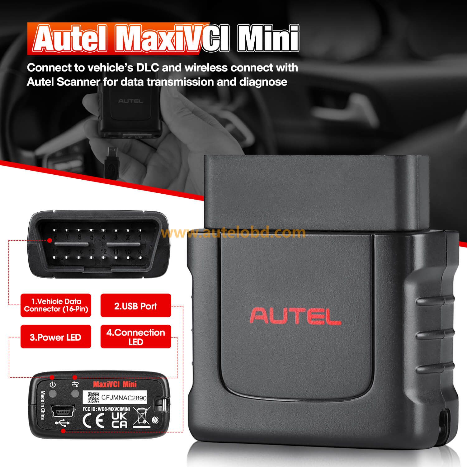 Autel MaxiVCI Mini-2