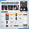 Autel Maxiim Km100 IMMO Auto Key Programmer Diagnostic Tool Learning Chip Free Update Lifetime One-Minute Key Generation Immobilizer