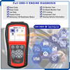 Autel AutoLink AL619 ABS/SRS OBD2 & CAN Automotive Scanner Code Reader Diagnostic Tools Engine All 10 Modes of Key