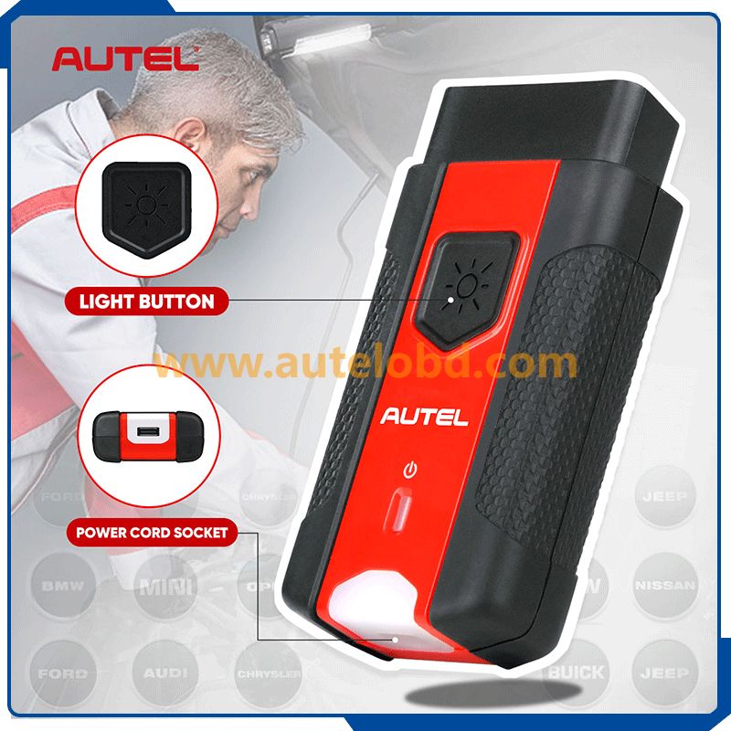  Autel MaxiVCI V200 Bluetooth Vehicle Communication Interface Diagnostic Scanner For MS906 PRO/ITS600K8/BT609 Support DoIP and CanFD