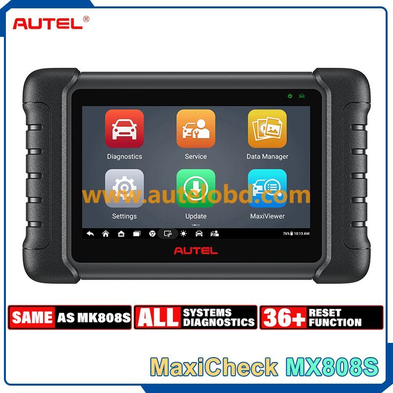 Autel MaxiCheck MX808S Diagnostic Scan Tool Bi-Directional Control Scanner All Systems Diagnosis And Active Test 