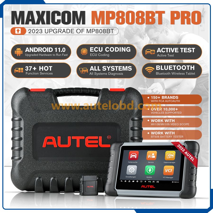 Autel MaxiPRO MP808BT PRO Basic Diagnostic Tool Scanner For Sale