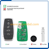 Autel Parts Maxilm IKEY Standard Style Ikeyat004el 4 Buttons Smart Control Universal Car Key Blank