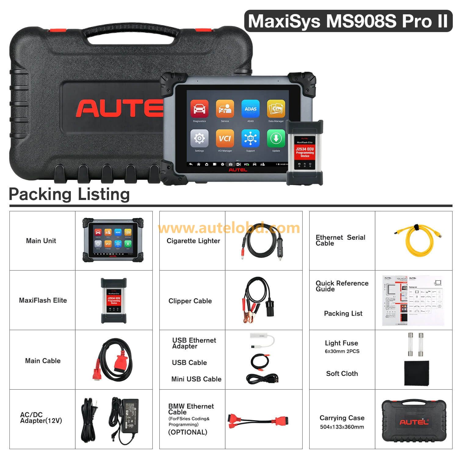 Autel MaxiSys MS908S Pro II-11