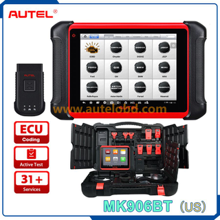 Autel MaxiCOM MK906BT OBD2 Scanner Car Diagnostic Tools Automotive ECU Online Coding Upgrade Active Test PK MS906 MS906BT