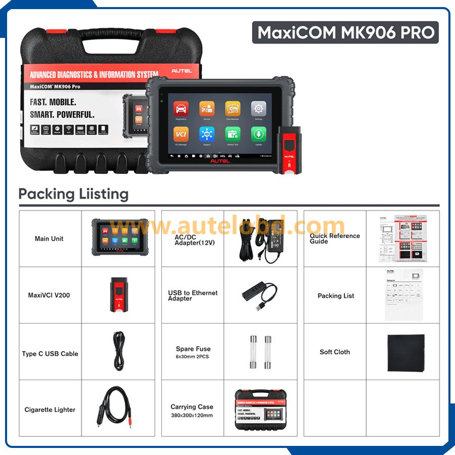 2023 Autel MaxiSYS MS906 Pro OBD2 Advanced Full System ECU Coding Diagnostic Control Scan Tool with Function same as MS906TS