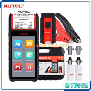 Autel MaxiBAS BT608E OBD2 Scanner 12V 100 3000CCA Battery Tester Full System Diagnostic Tool Upgrad of BT508/BT506