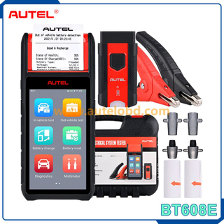 Autel MaxiBAS BT608E OBD2 Scanner 12V 100 3000CCA Battery Tester Full System Diagnostic Tool Upgrad of BT508/BT506