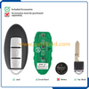 Autel Maxilm Premium Style Ikeyns003al Smart Remote Car Key Programmer Universal 3 Buttons for Nissan