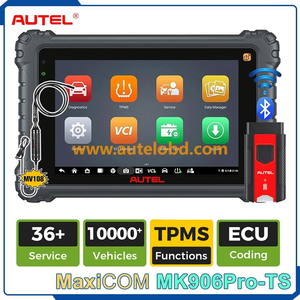2023 Autel MaxiCOM MK906 Pro-TS KEY Coding TPMS Automotive Diagnostic Scanner Upgrade MS906BT/MS906TS
