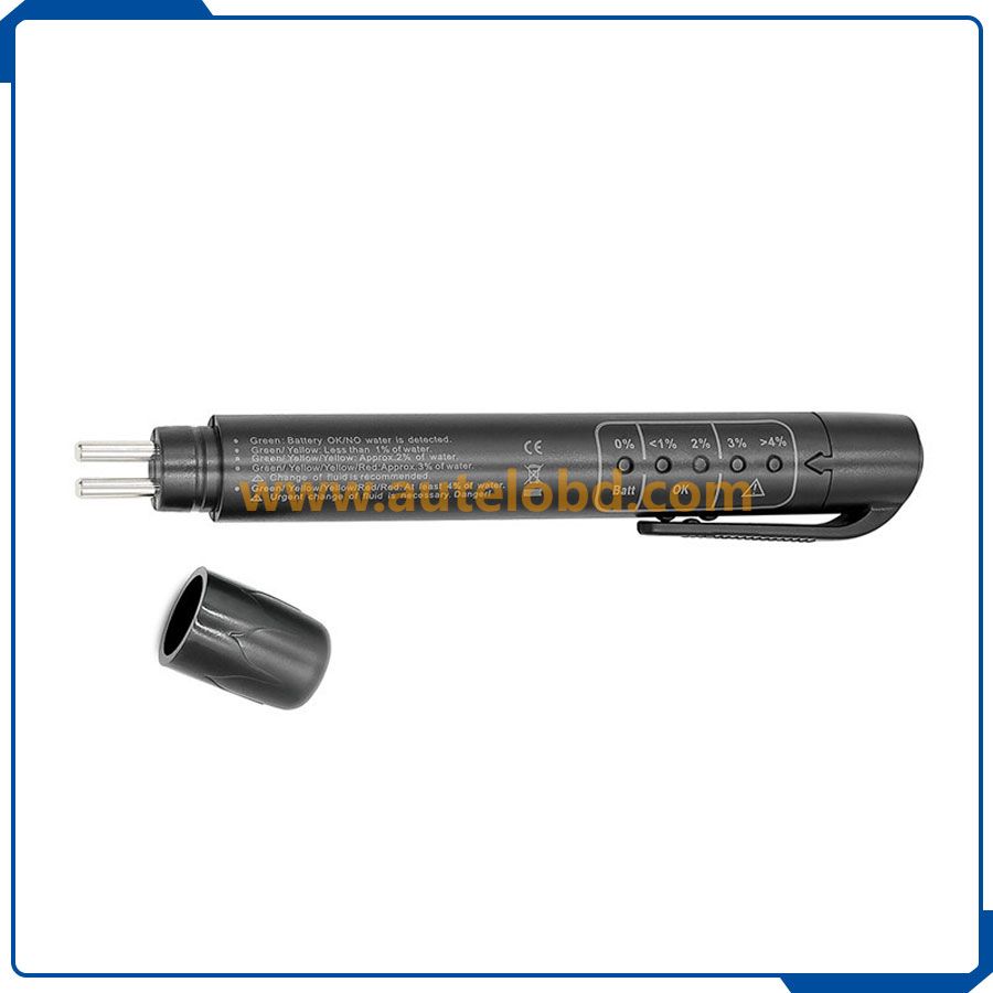 Car Brake Fluid Test Pen DOT3/4/5 Brake Fluid Quality Tester Ziplock Bag Packaging