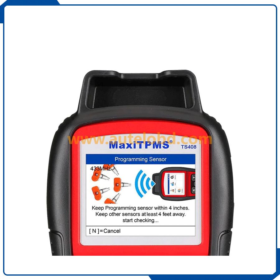 Autel MaxiTPMS TS408 Sensor Programming Tool Lifetime Free Update Online