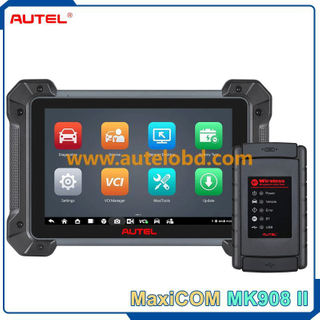 2023 Autel MaxiCOM MK908 II Car Diagnostic Tools OE-Level OBD2 Scanner J2534 ECU Programming Update of MK908PRO