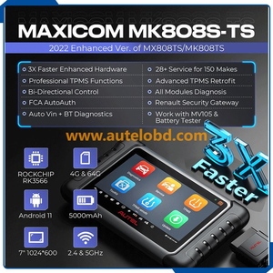 2023 Autel Maxicom Mk808ts Tire Pressure Tpms Wireless 