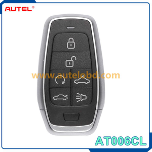 AUTEL Razor Maxiim Ikey Standard Style IKEYAT006CL 6 Buttons Independent Smart Car Remote Control Key Blank 